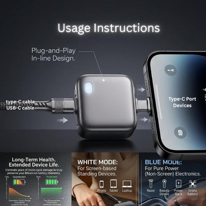 ChargerSeparator 1+1 GRATIS: Smart Automatisk Avslåing Hurtiglader Separator