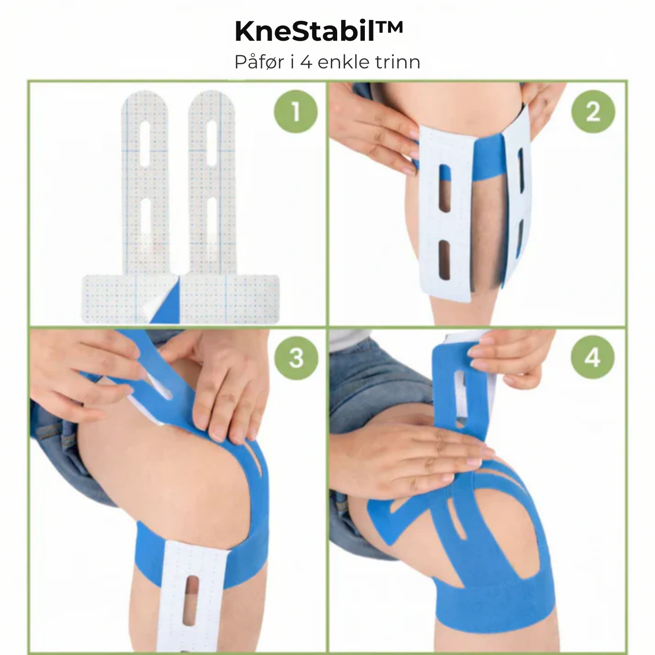 KneFlex™ | Stabil støtte og fri bevegelse