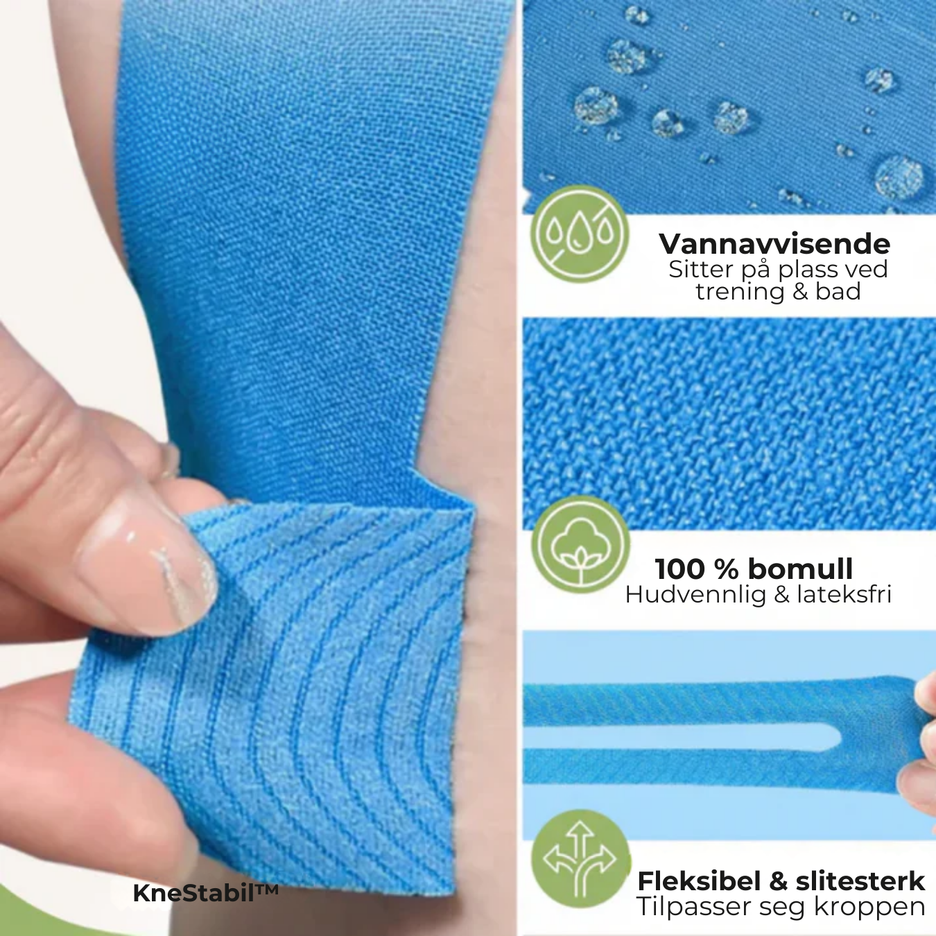 KneFlex™ | Stabil støtte og fri bevegelse