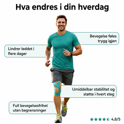 KneFlex™ | Stabil støtte og fri bevegelse