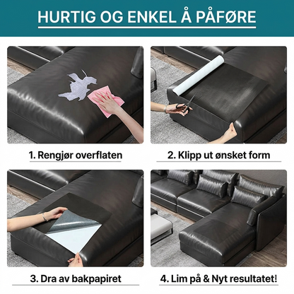 FJORLIN™ Lærreparasjon selvklebende lapp