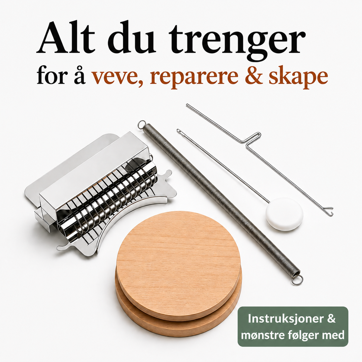 Vev enkelt & gi klær nytt liv