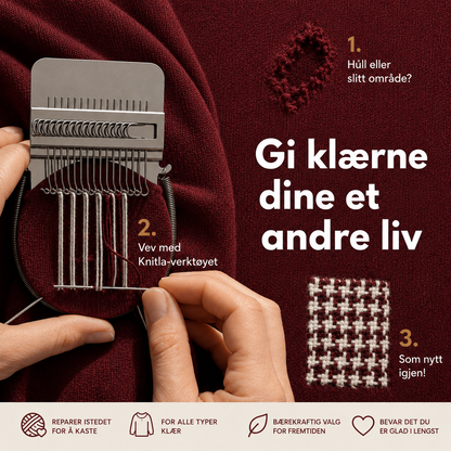 Vev enkelt & gi klær nytt liv